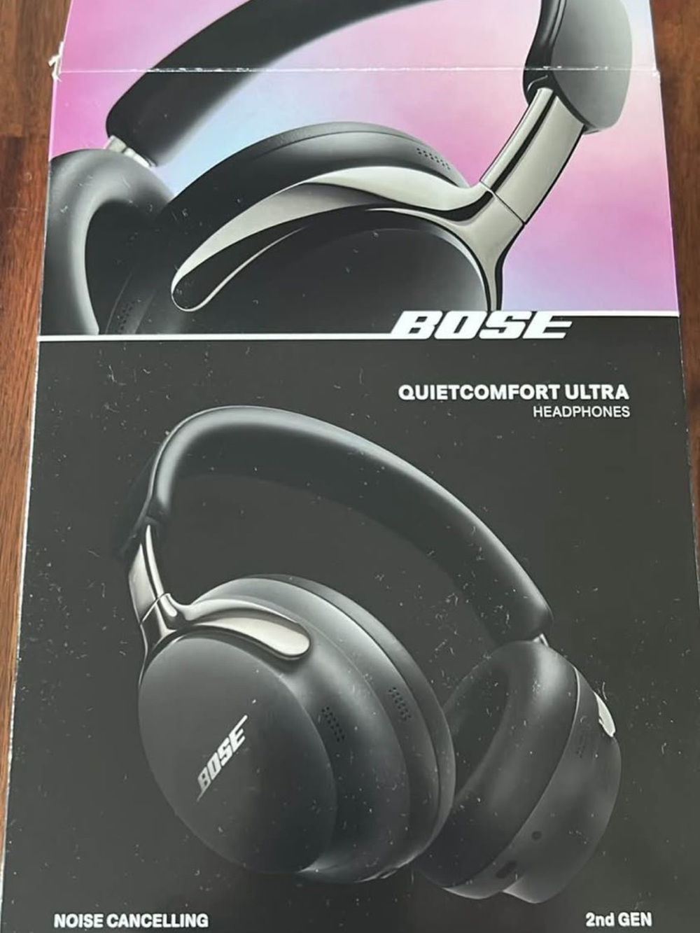 Bose QuietComfort Ultra Headphones — Black and Silver Accents